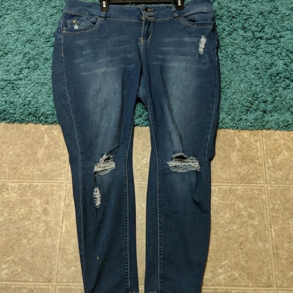 Ankle jeans